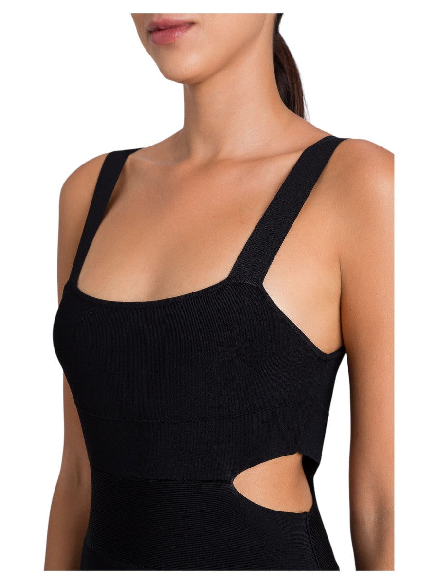 Mini abito in maglia a costine-Twinset-Abiti-Vittorio Citro Boutique