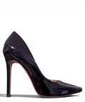 Stephen Good Décolleté Femme en Vernis Noir avec Talon 110 mm