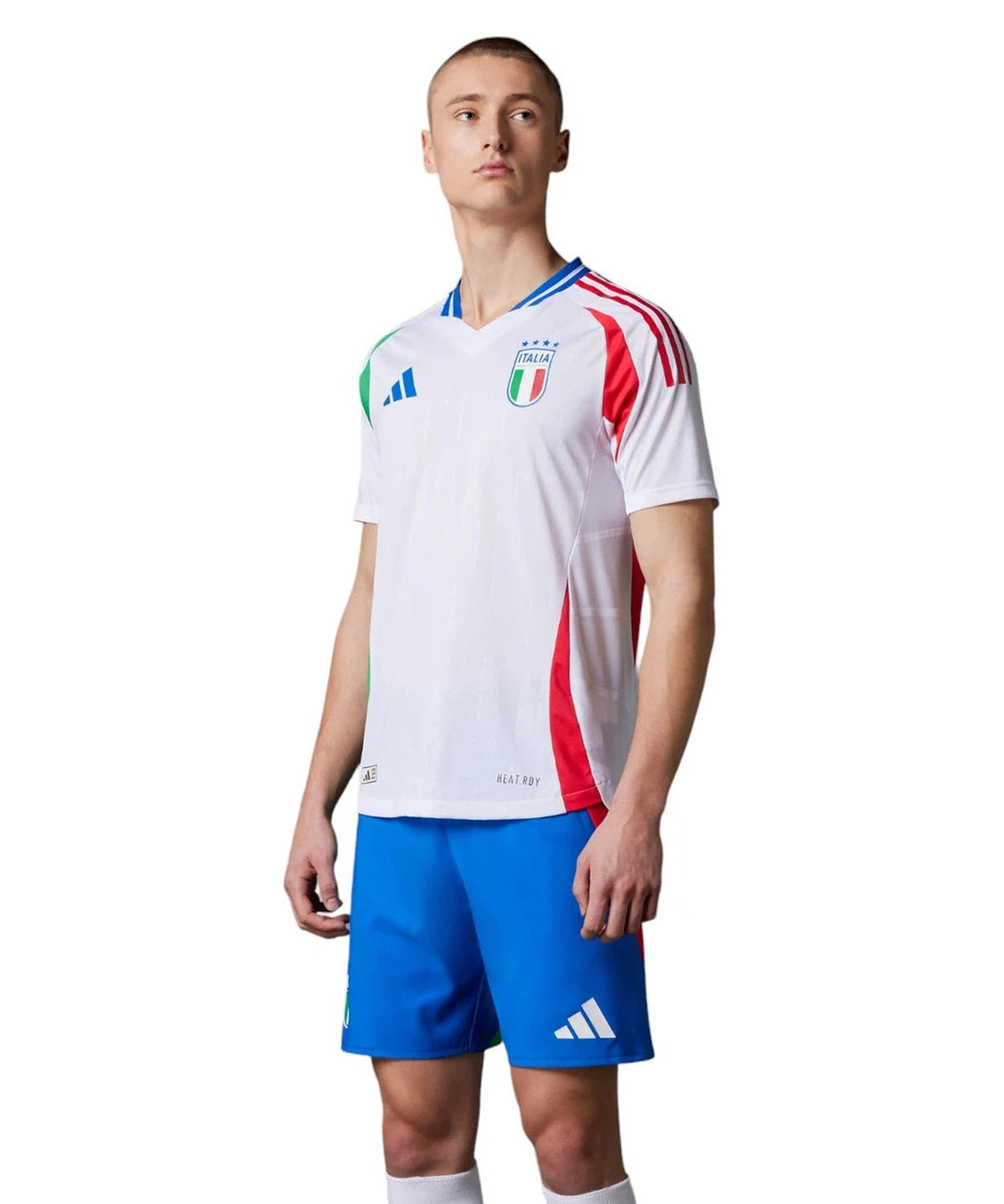 Maglia Italia Away Authentic 2024 - Ufficiale da Gioco-Adidas Originals-T-shirt-Vittorio Citro Boutique