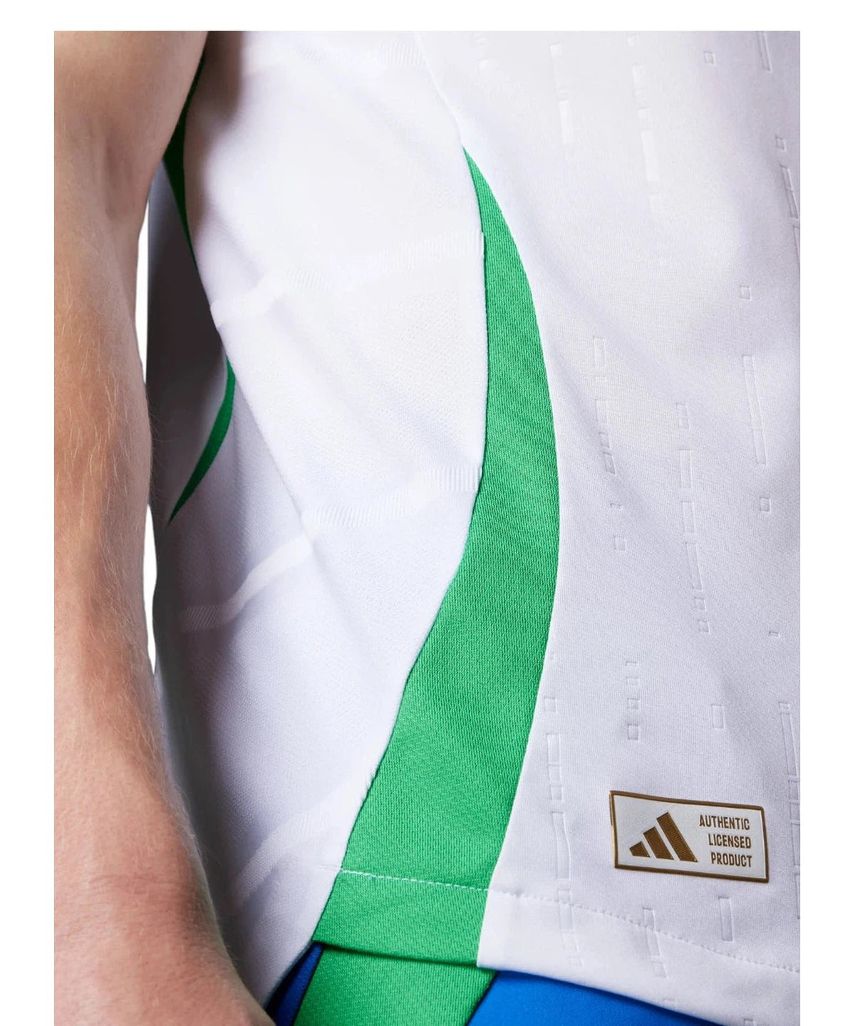 Maglia Italia Away Authentic 2024 - Ufficiale da Gioco-Adidas Originals-T-shirt-Vittorio Citro Boutique