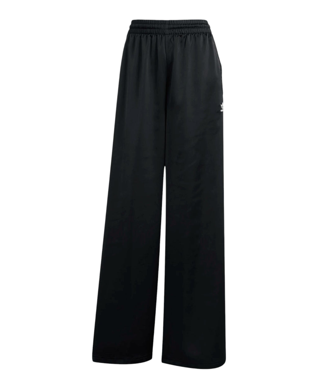 Pantalon de survêtement adidas en satin, coupe large, pour un look moderne