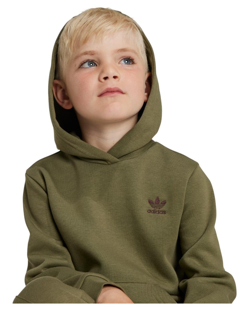 Completo Kids 1/2 Zip Hoodie e Pantaloni Cargo in felpa-Adidas Originals-Tuta-Vittorio Citro Boutique