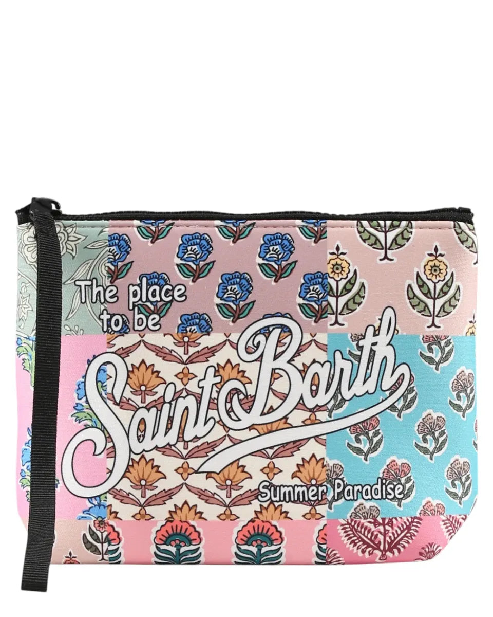 Pochette Aline Jondal Patch multicolor-Mc2 Saint Barth-Pochette-Vittorio Citro Boutique