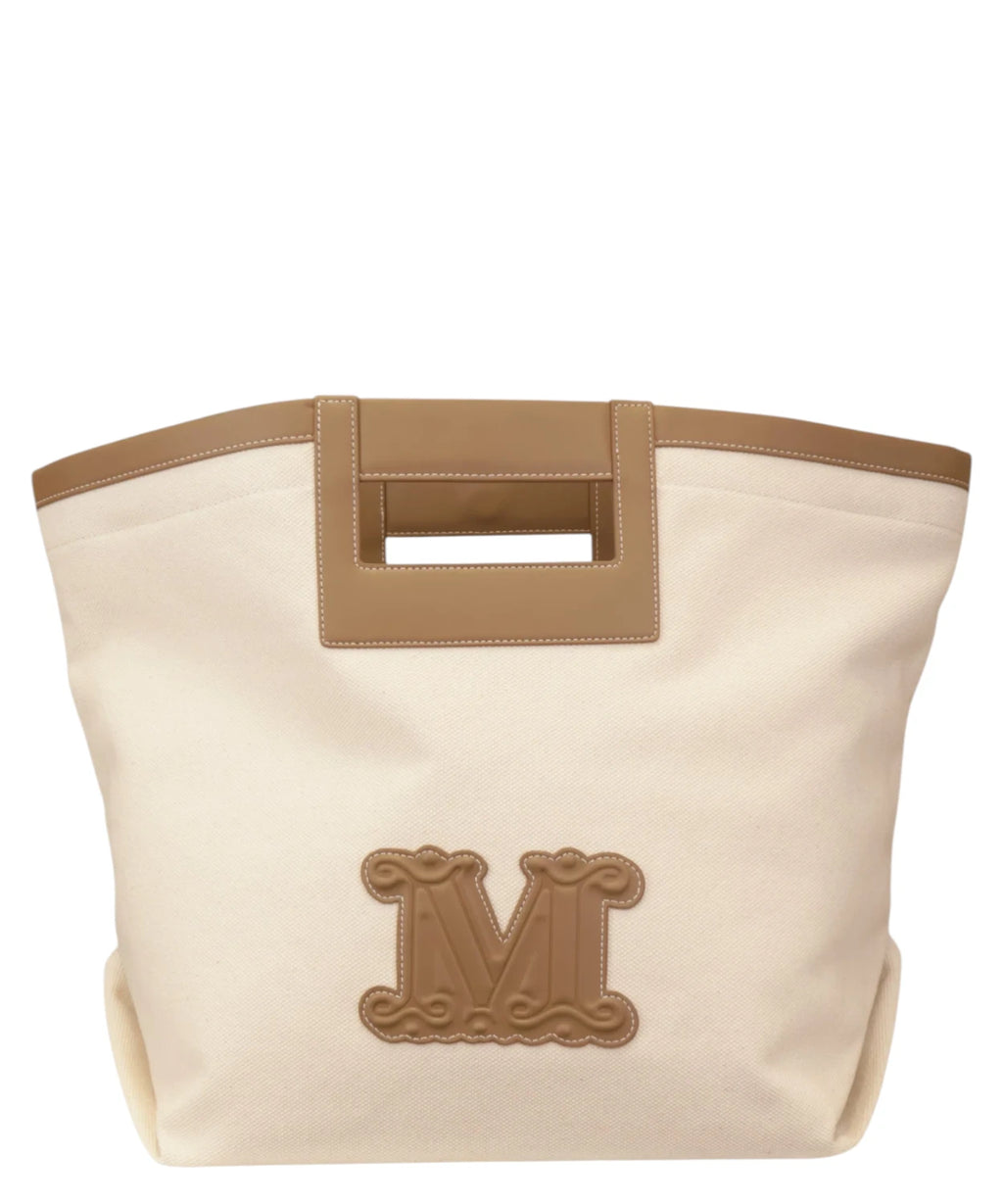 Sac Max Mara en coton avec bandoulière réglable