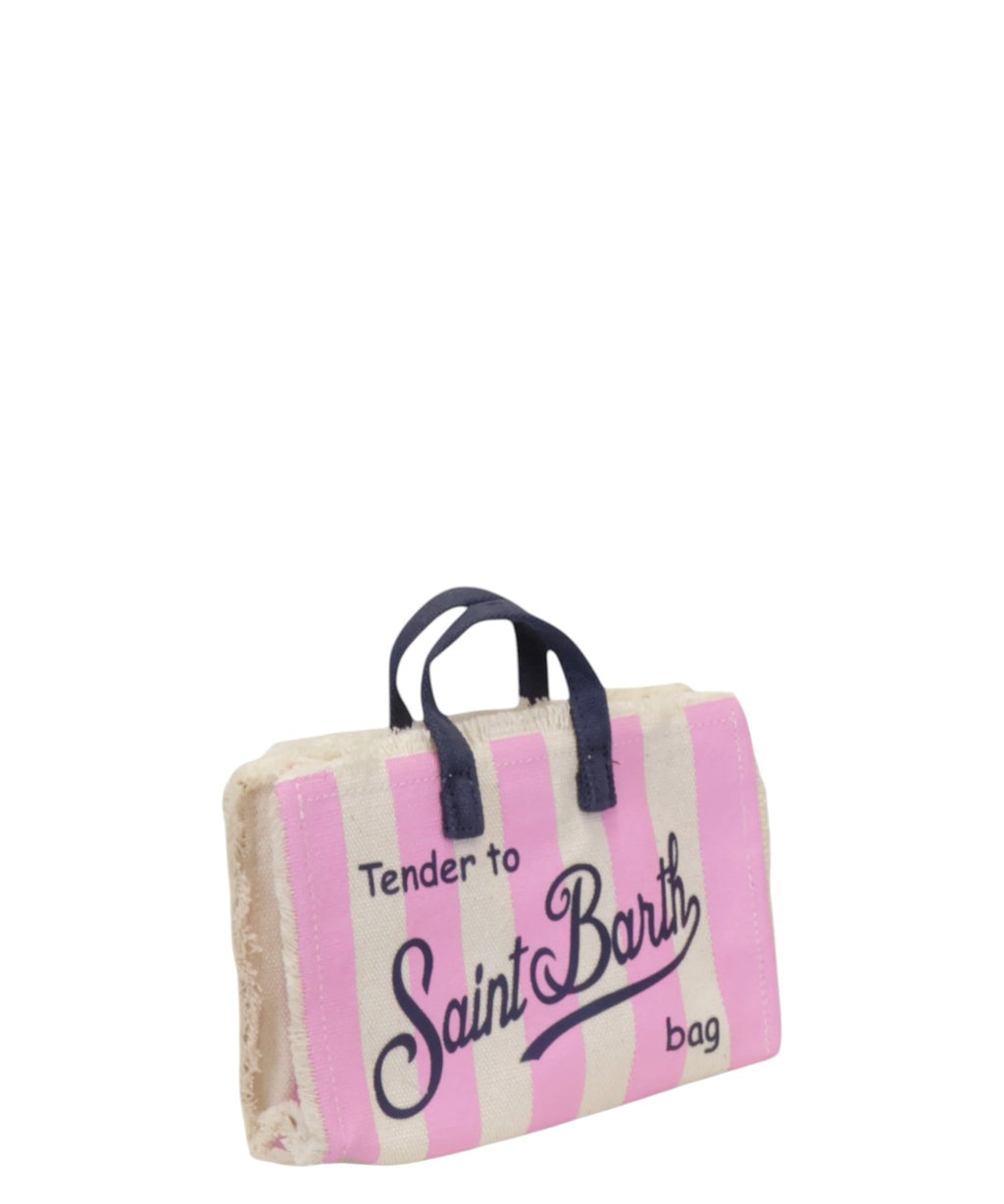 Mc2 Saint Barth Sac Téléphone Rayures avec Bandoulière