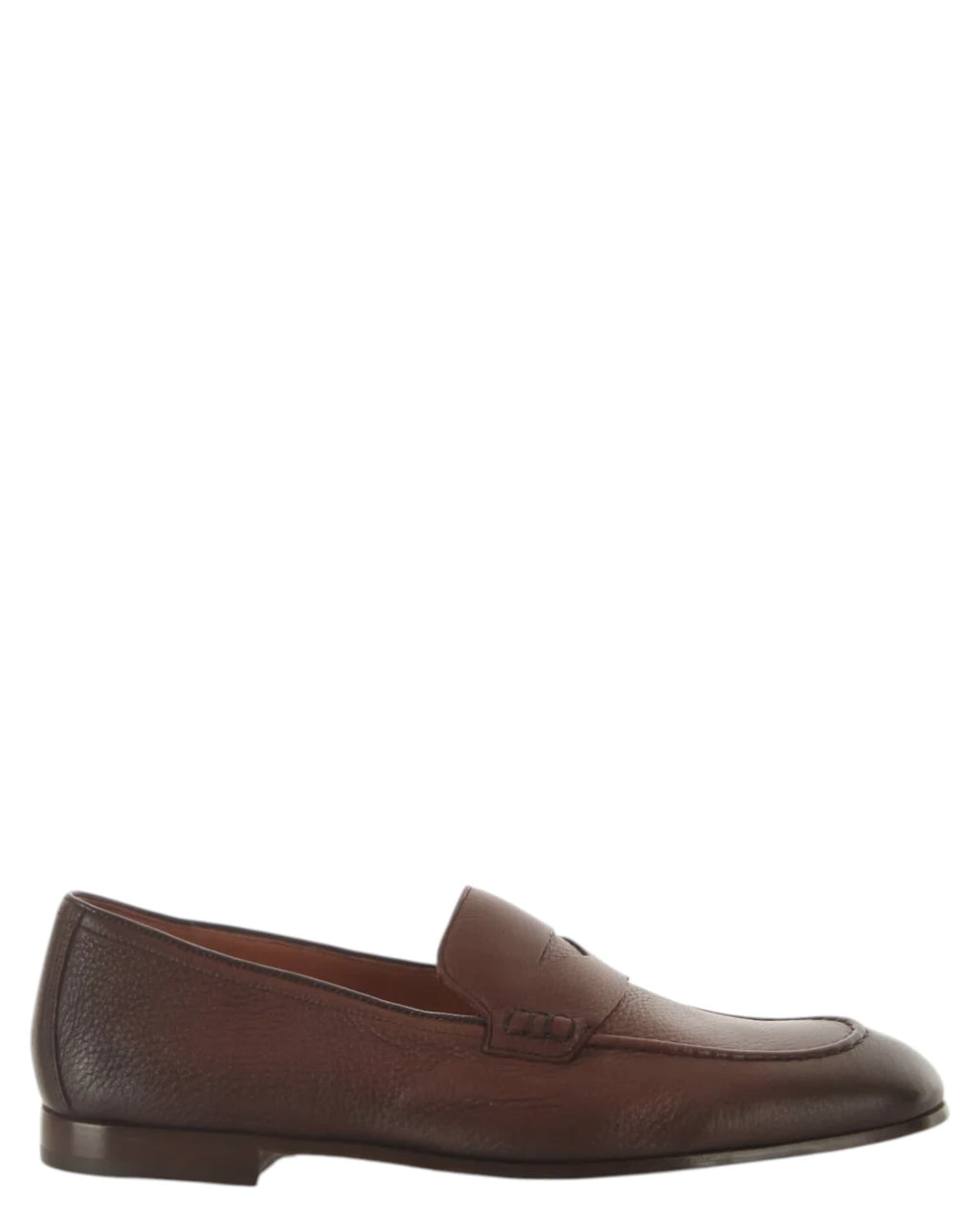 Mocassins Penny Homme Cuir Martelé – Élégants Made in Italy