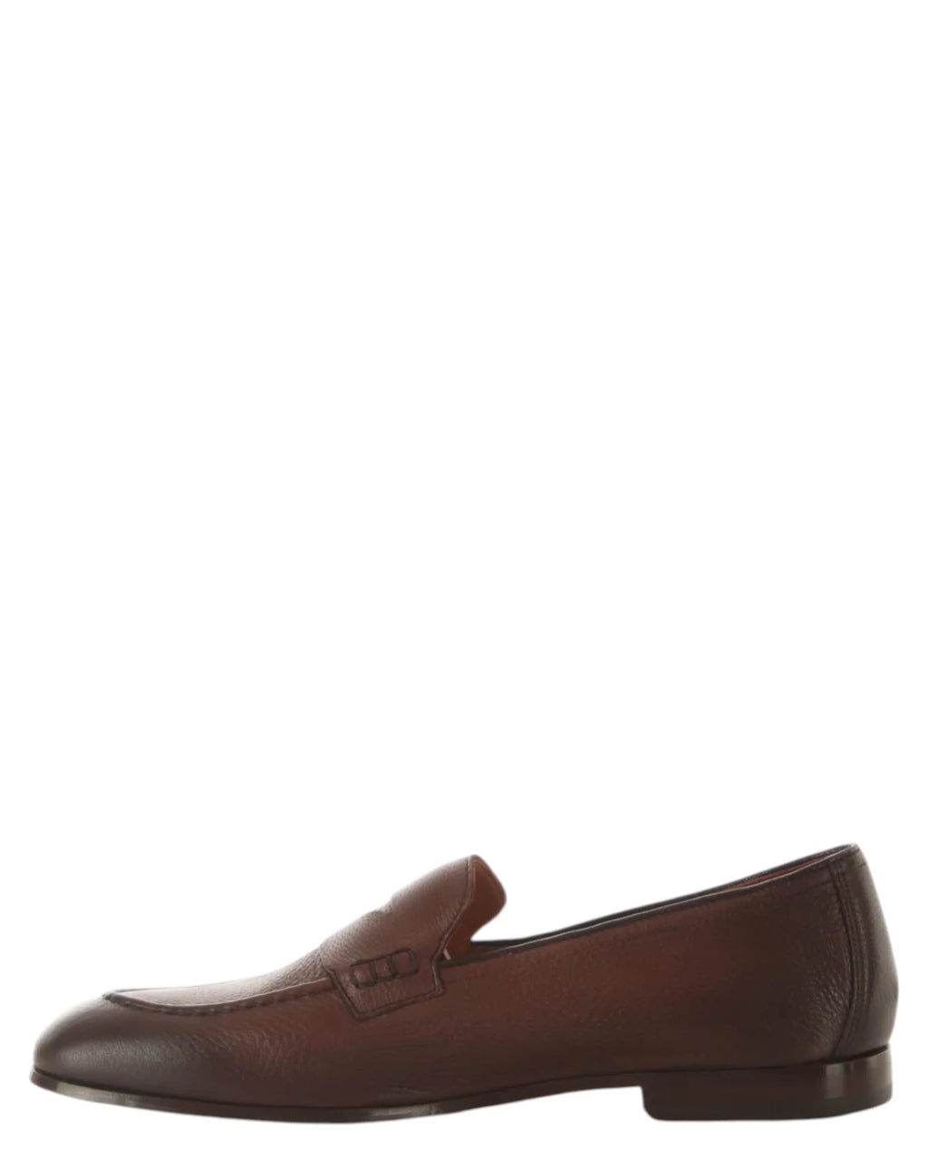 Mocassins Penny Homme Cuir Martelé – Élégants Made in Italy