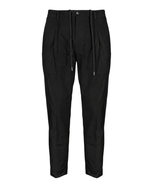 Pantalons Riccardo Be Able en polyamide stretch avec cordon de serrage