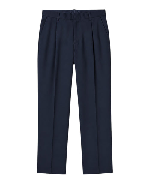 Pantalons élégants en laine à jambes larges Be Able