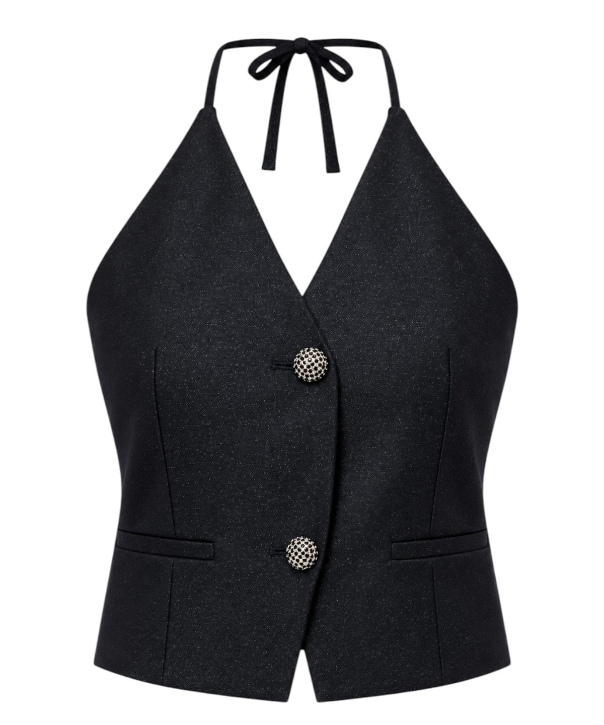 Gilets TWINSET pour femme avec encolure dos-nu et détails bijoux