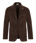 Blazer Manuel Ritz croisé en coton et modal pour Homme