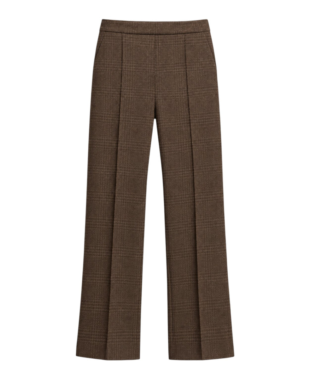 Pantalons MM Max Mara Prince de Galles Cropped