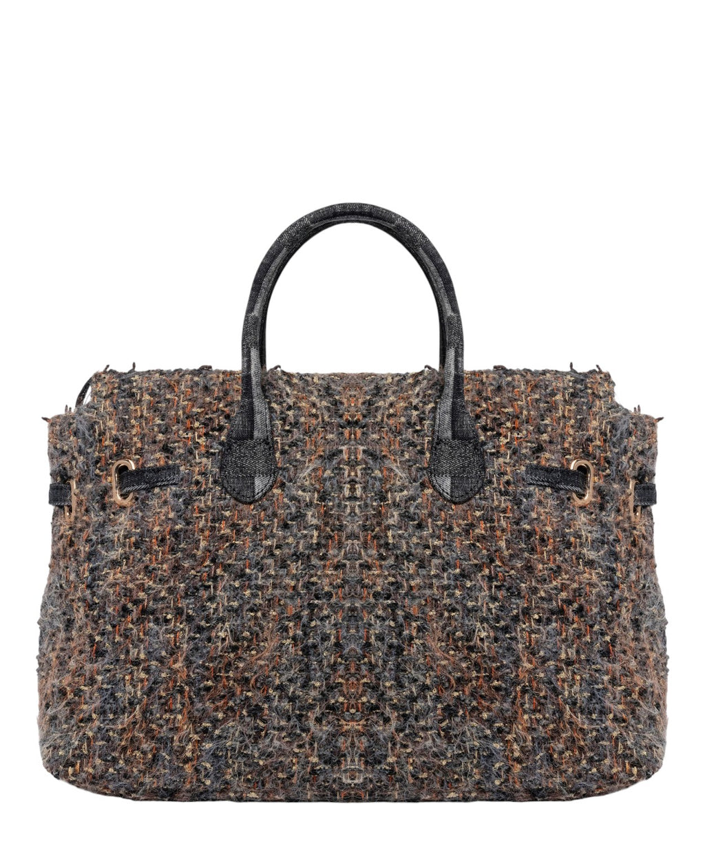 Secret Pon Pon Jacklyn Bouclé Sac à main avec bandoulière