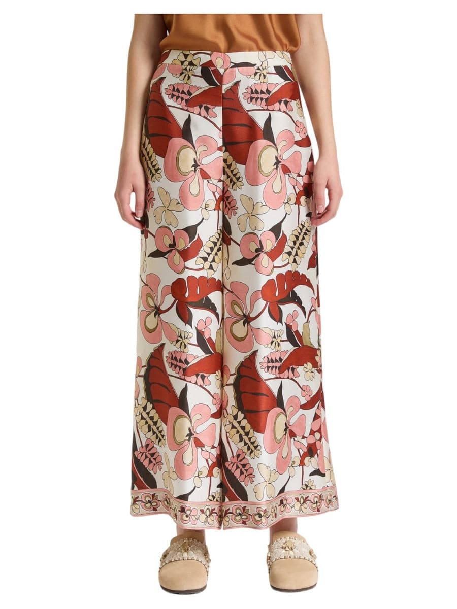 PANTALONE SUGAR JUNGLE TWILL-Maliparmi-Pantaloni-Vittorio Citro Boutique