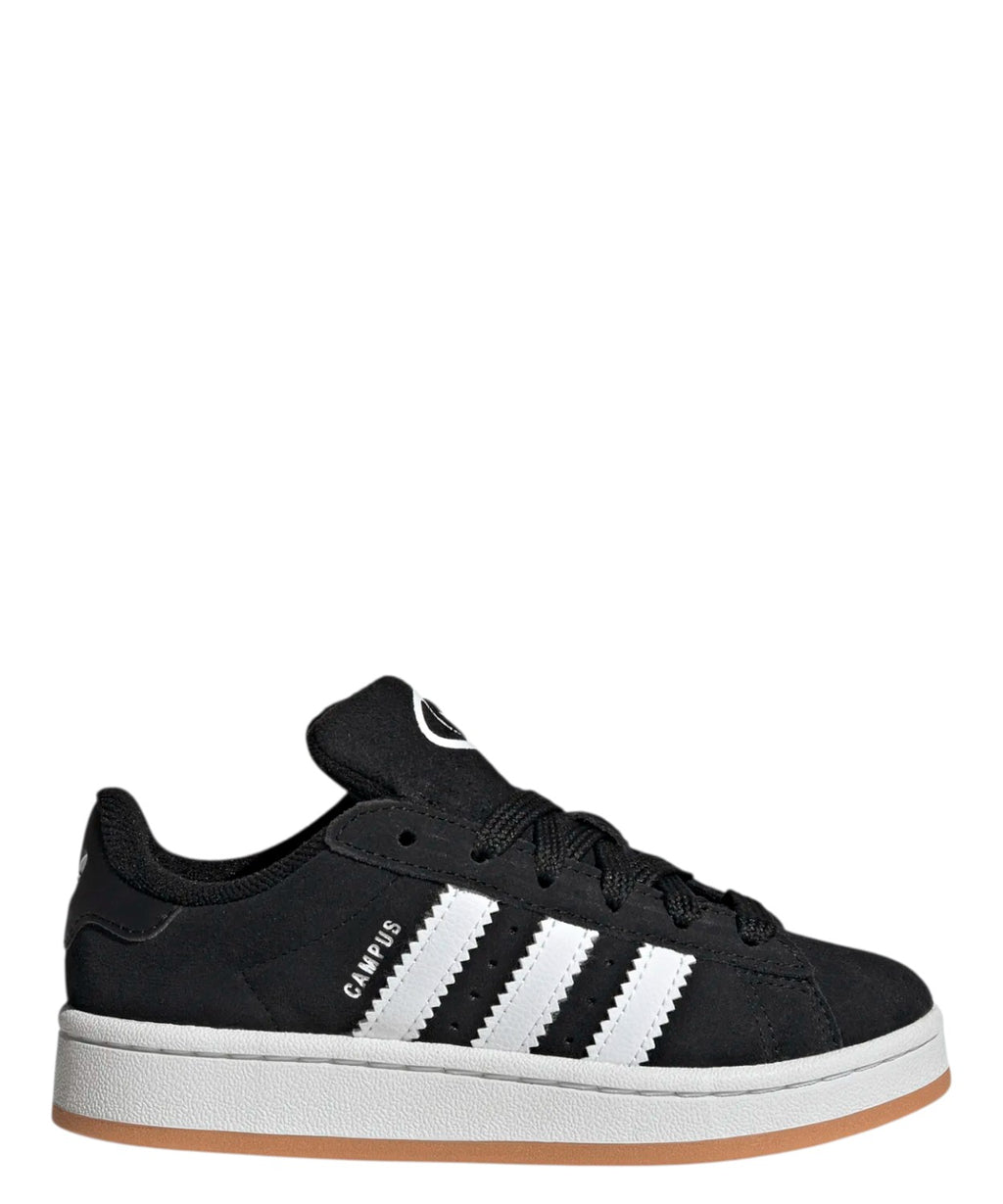 Baskets Adidas Campus 00s pour enfants : design rétro, matériaux durables, confort optimal, semelle résistante, détails emblématiques.
