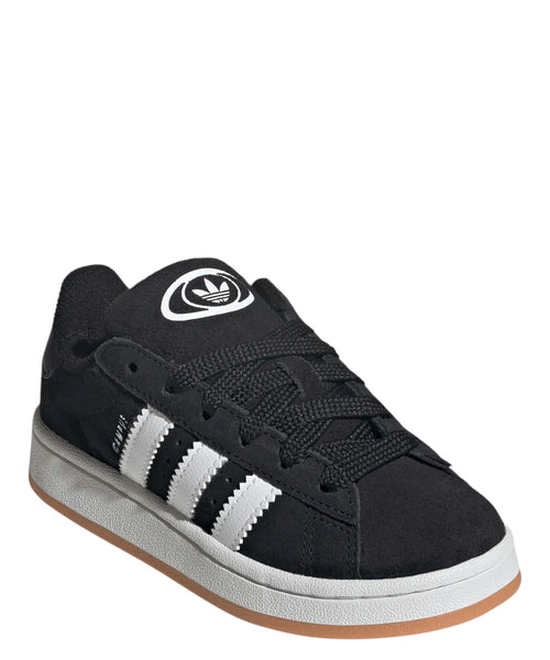 Baskets Adidas Campus 00s pour enfants : design rétro, matériaux durables, confort optimal, semelle résistante, détails emblématiques.