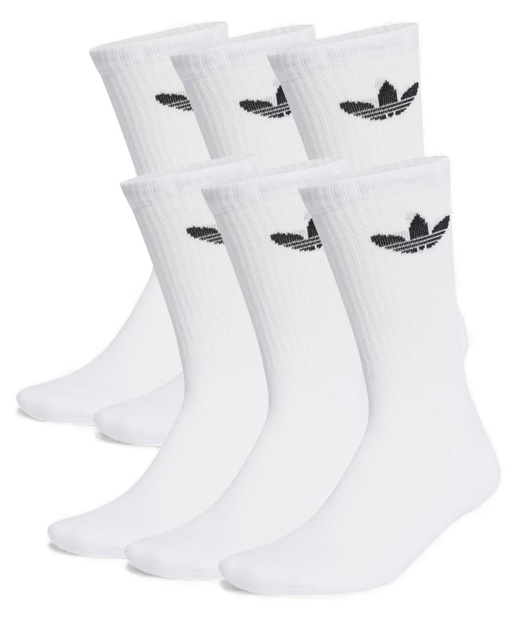 Chaussettes Adidas Trefoil Cushion (6 paires) mi-mollet
