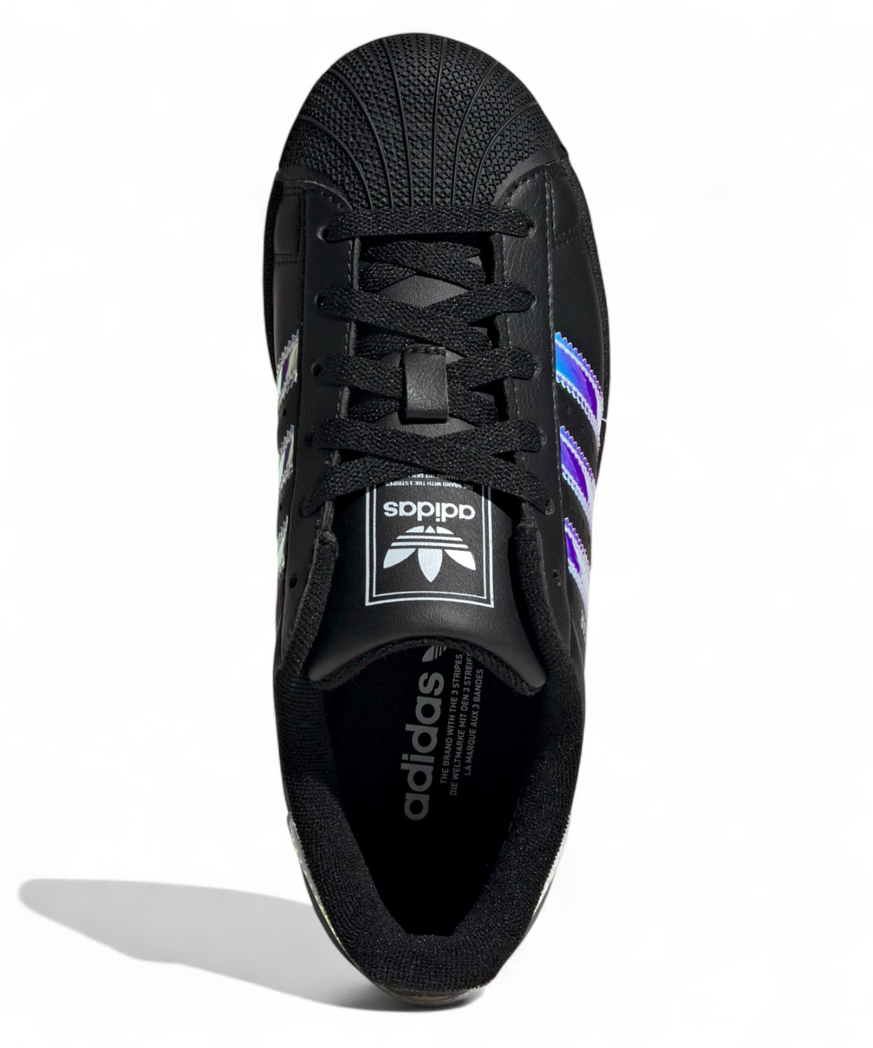 Adidas Superstar II J Nero Iridescente-Adidas Originals-Sneakers-Vittorio Citro Boutique