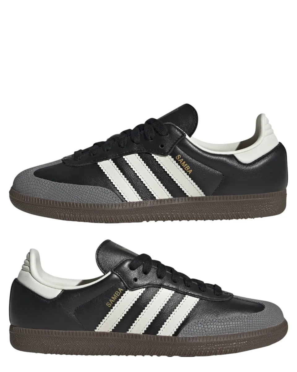 Samba OG in Pelle con Dettagli Pitonati-Adidas Originals-Sneakers-Vittorio Citro Boutique