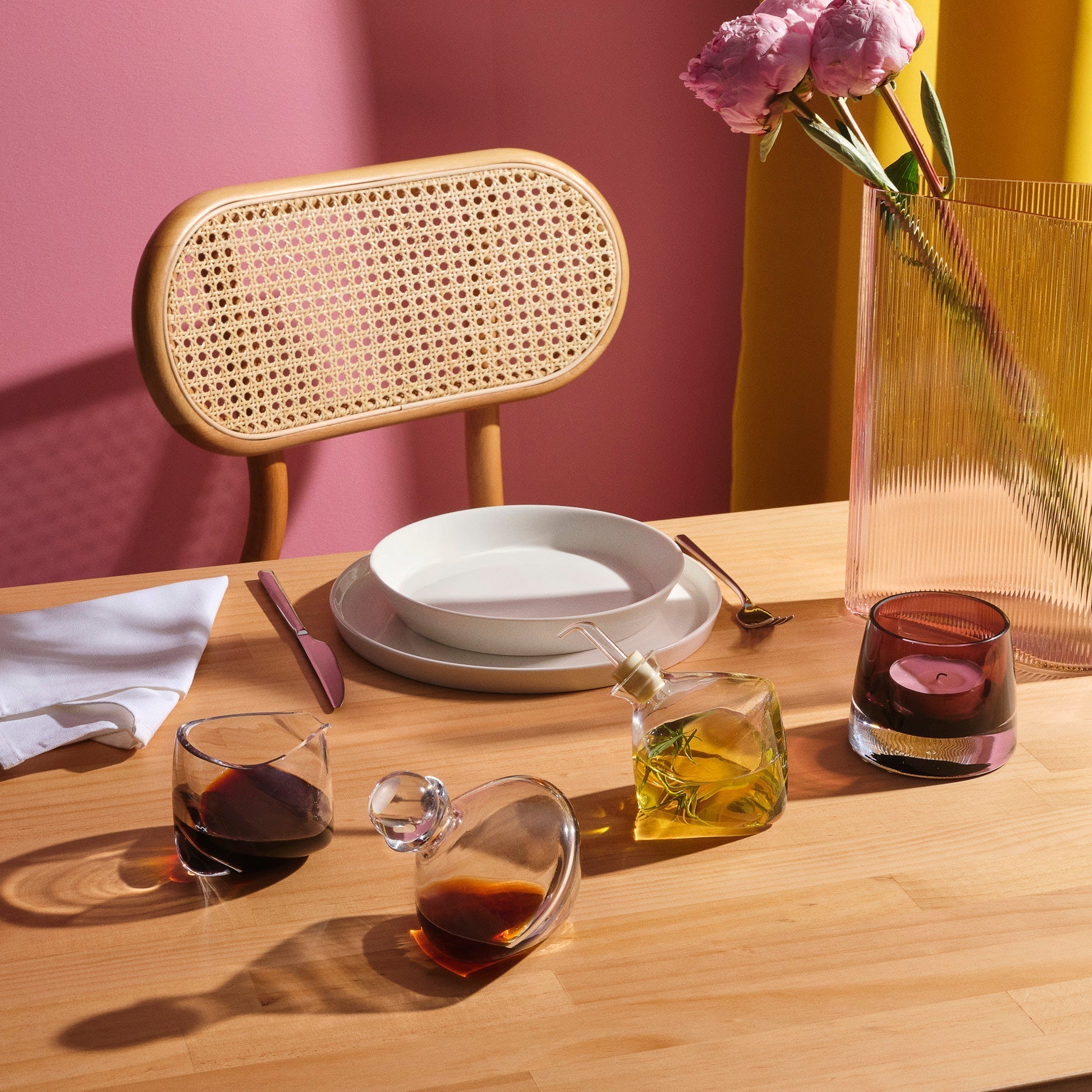 Mist Vase Tall-NUDE EU-Vasi-Vittorio Citro Boutique