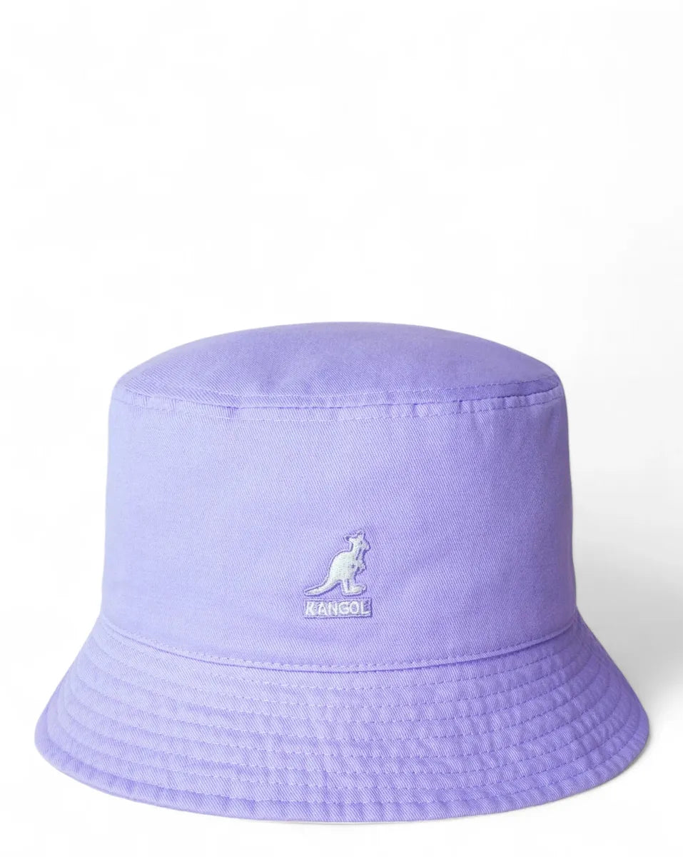Kangol Cappello Washed Cotton Bucket Hat-Kangol-Cappelli-Vittorio Citro Boutique