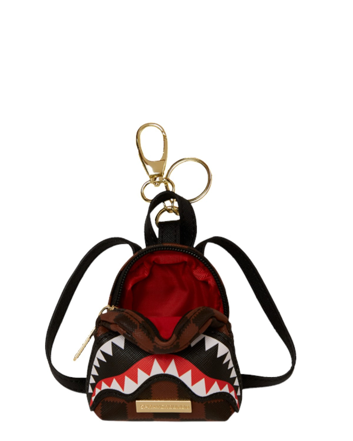 Portachiavi Sawtooth Sharks in Paris con Mini Custodia-Sprayground-Portachiavi-Vittorio Citro Boutique