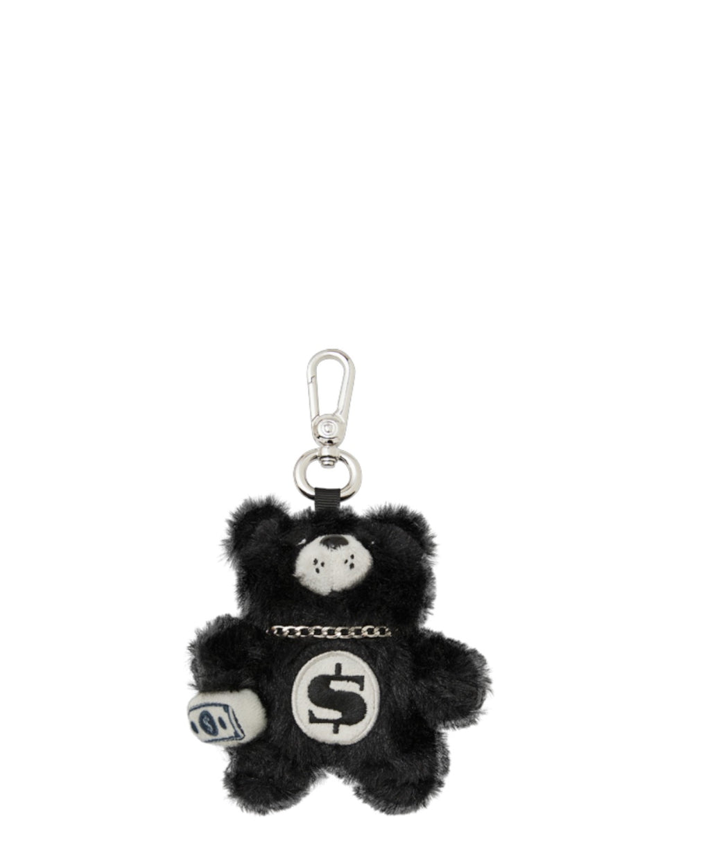 Porte-clés Sprayground Fur Cray Ourson Noir