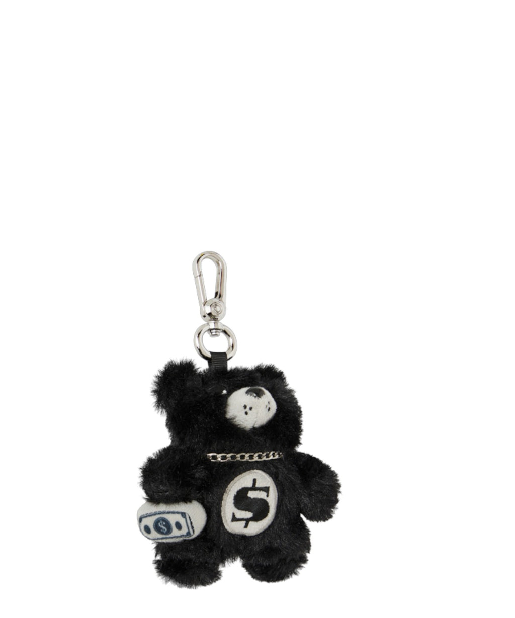 Porte-clés Sprayground Fur Cray Ourson Noir