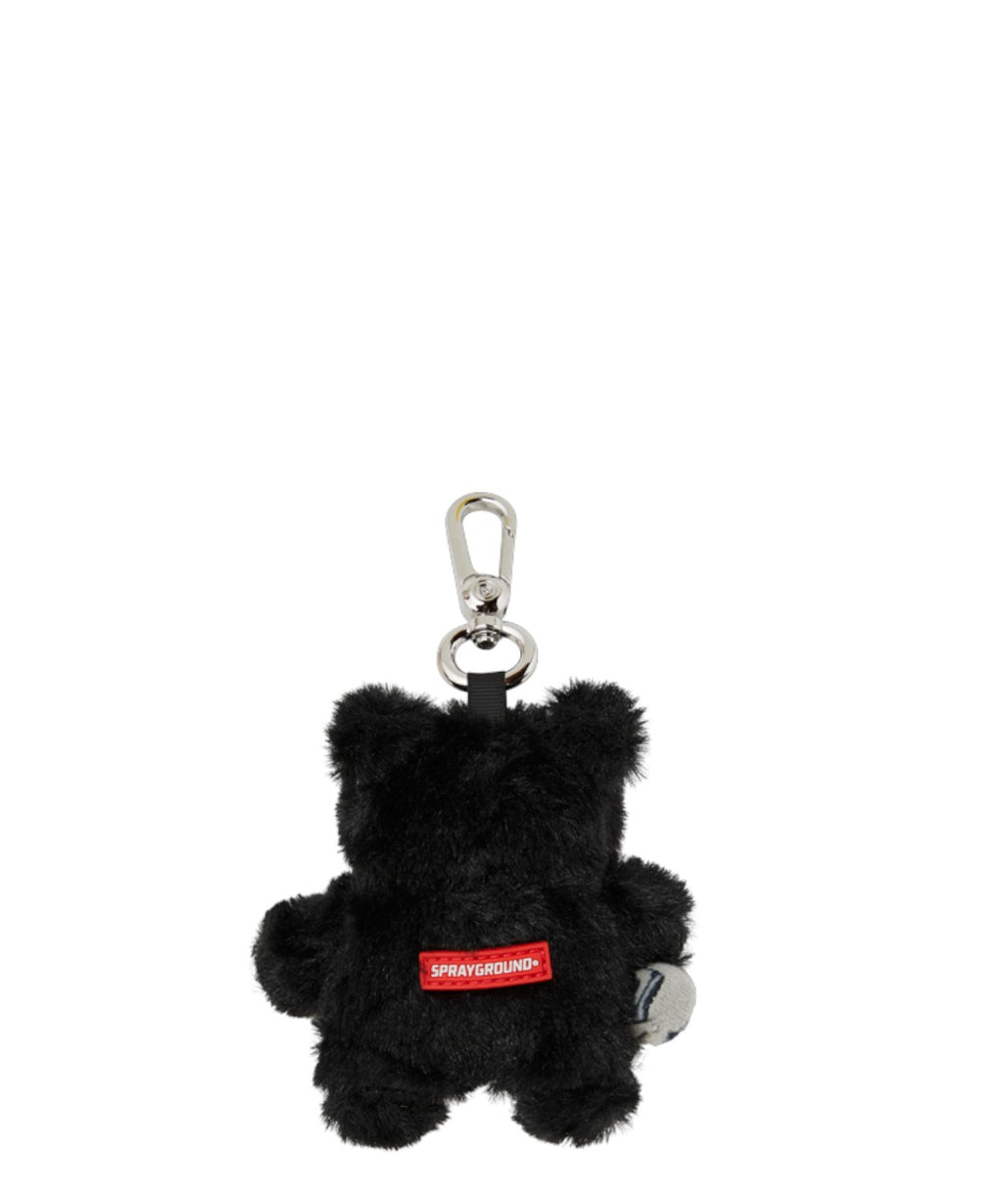 Porte-clés Sprayground Fur Cray Ourson Noir