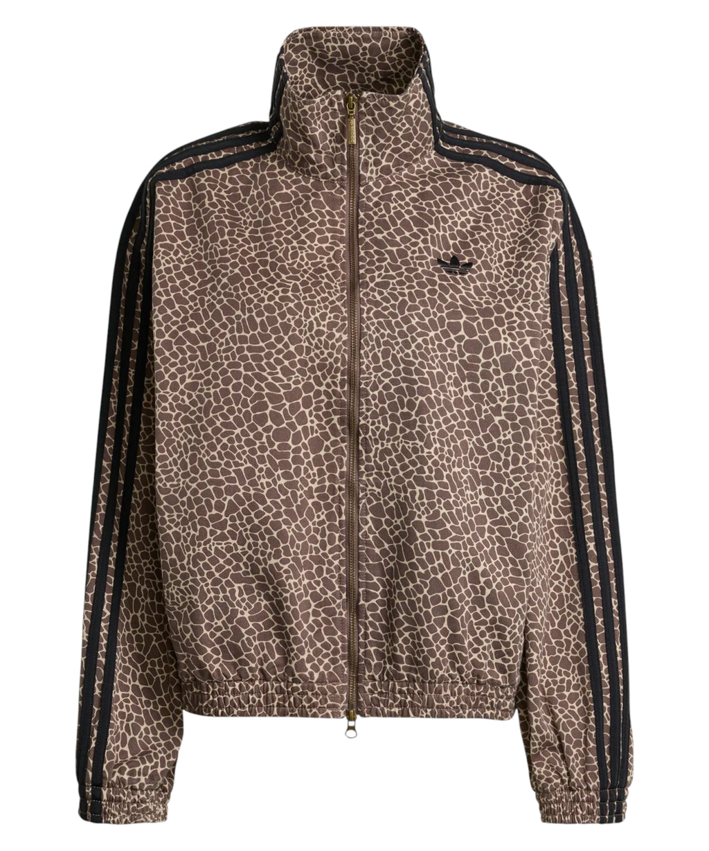 Veste oversize adidas Originals Firebird avec imprimé animalier