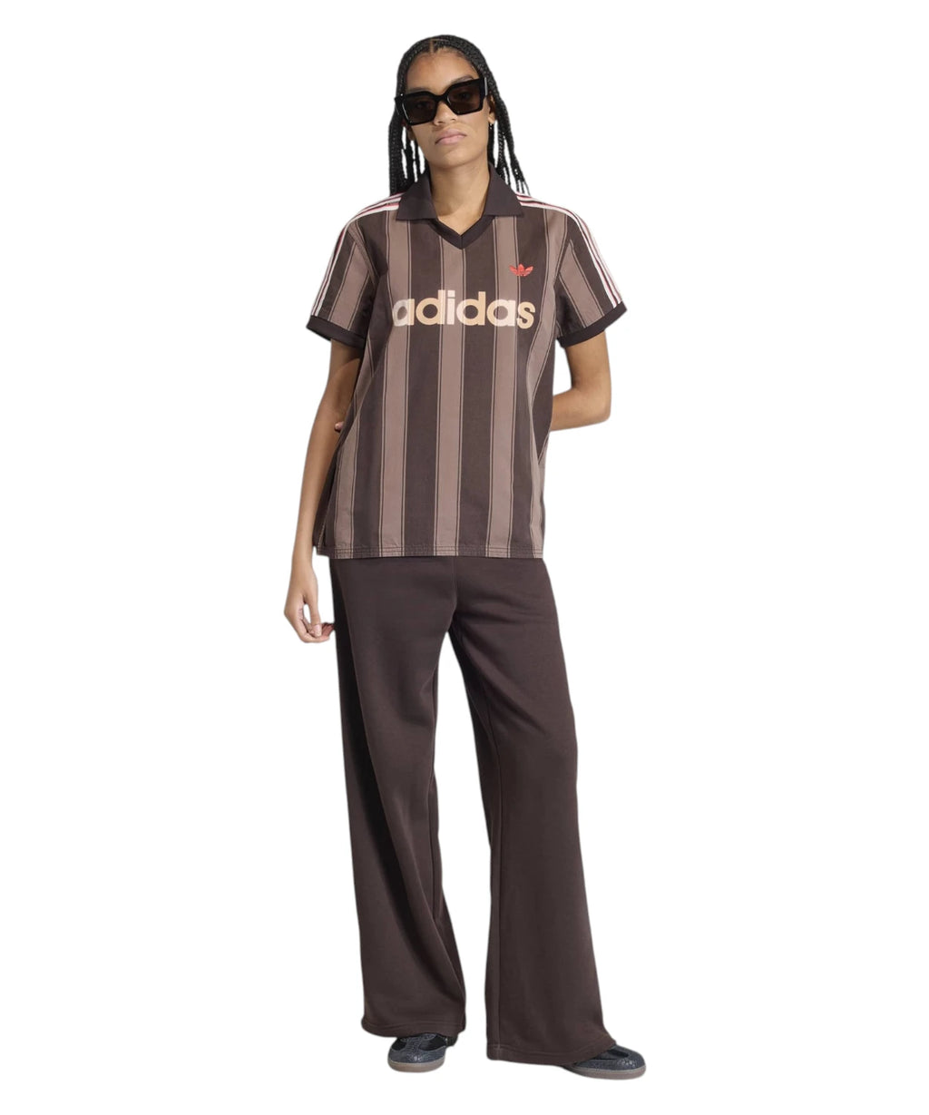 Pull adidas Twill Football années 90 avec col en V