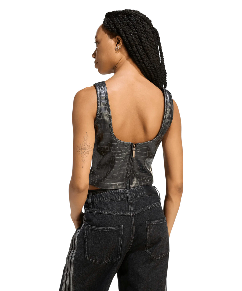 Corset adidas Originals en similicuir