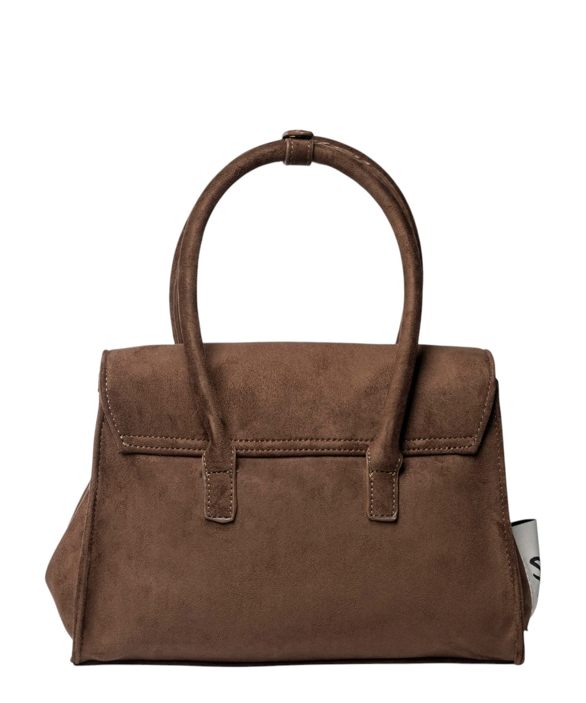 Sac Secret Pon Pon Keyla M en daim avec bandoulière
