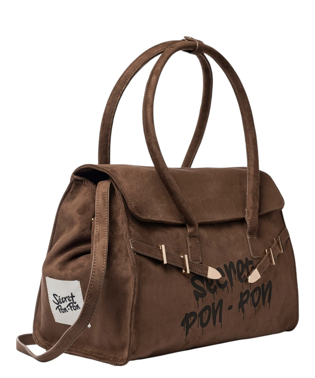 Secret Pon Pon Keyla L Sac à main en daim