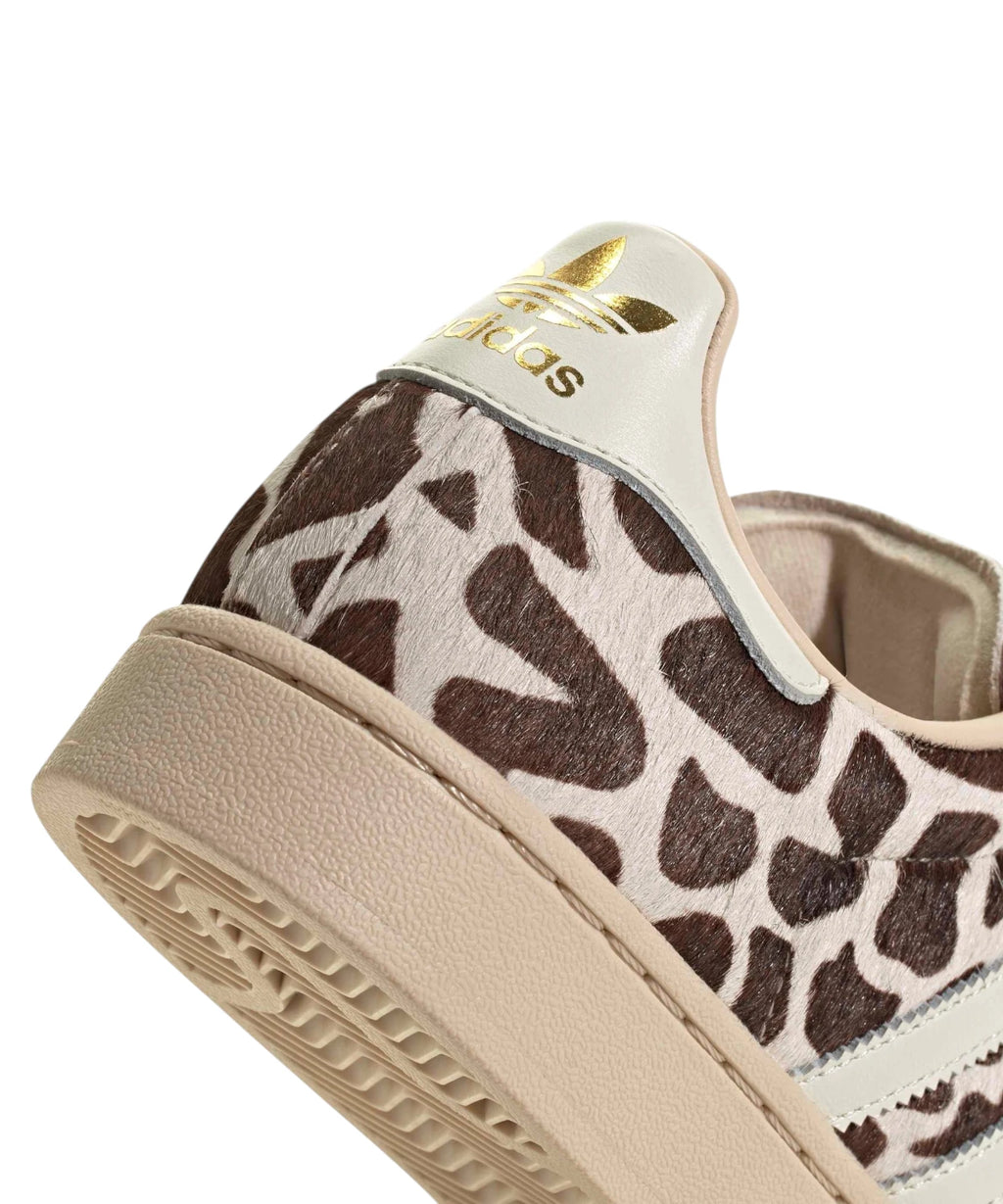 Baskets Adidas Superstar II à imprimé vache