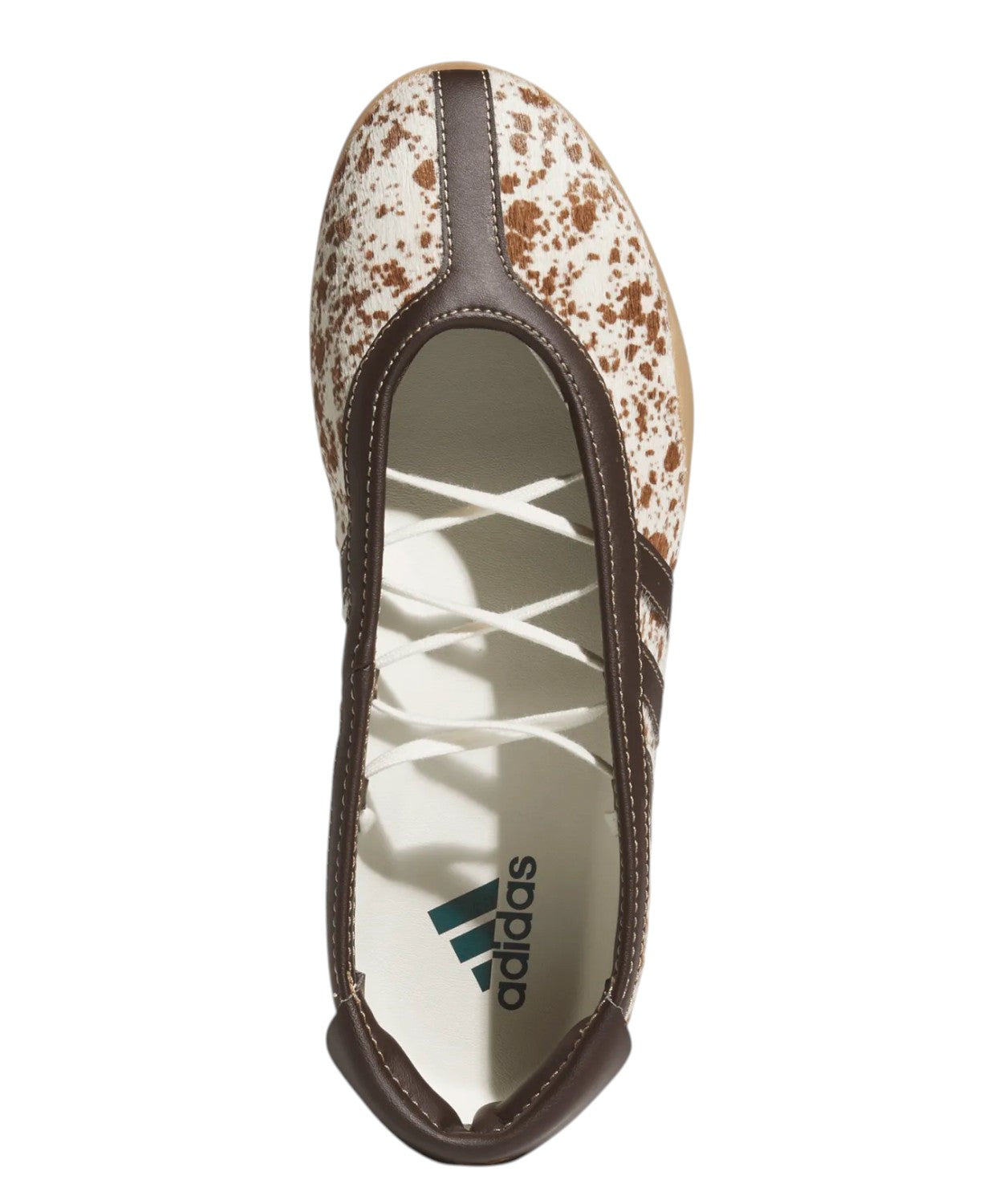 Ballerines Adidas Taekwondo en cuir de veau velours