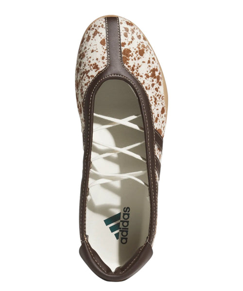 Ballerines Adidas Taekwondo en cuir de veau velours