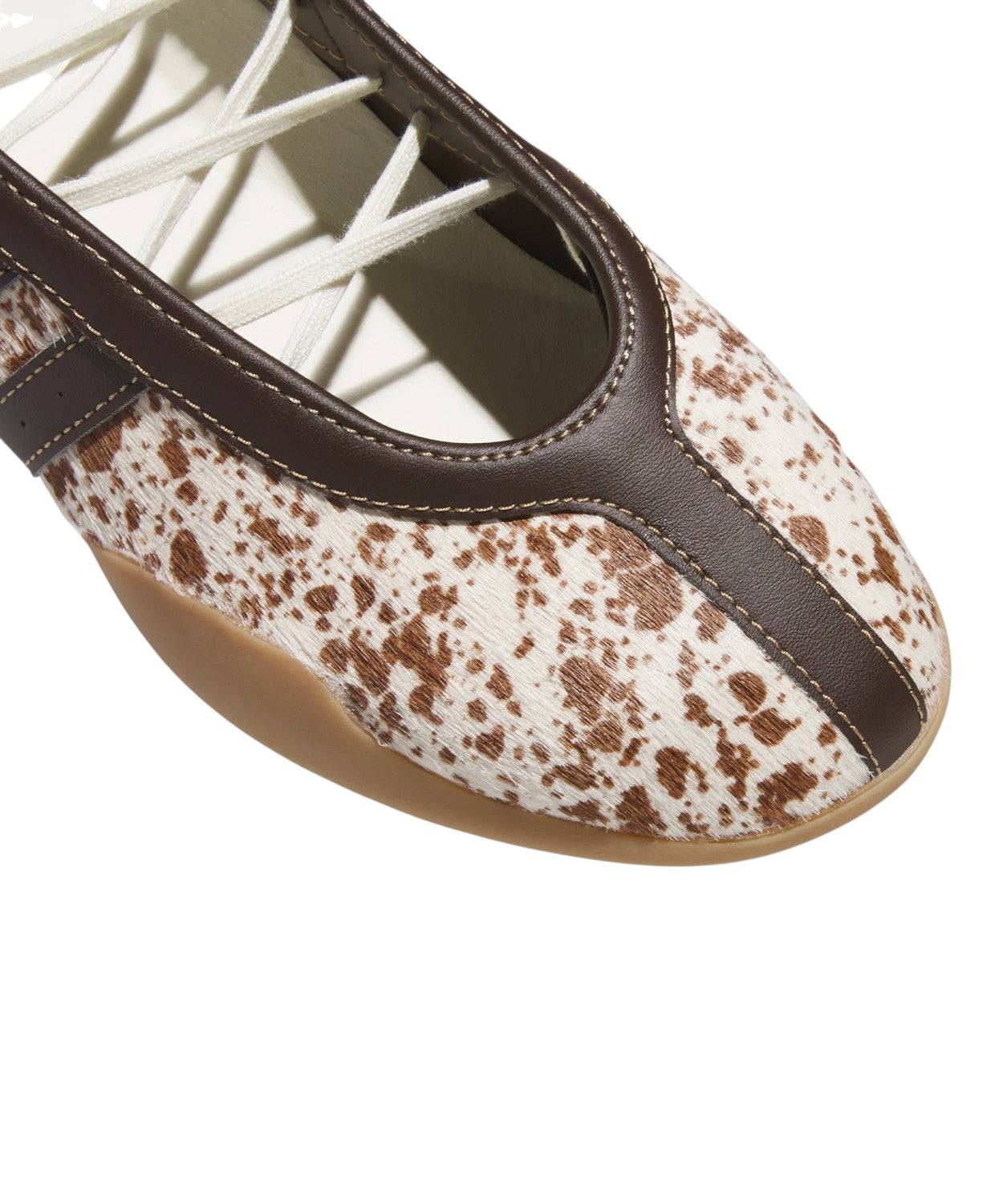 Ballerines Adidas Taekwondo en cuir de veau velours