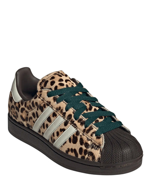 Sneakers Adidas Superstar II avec imprimé léopard