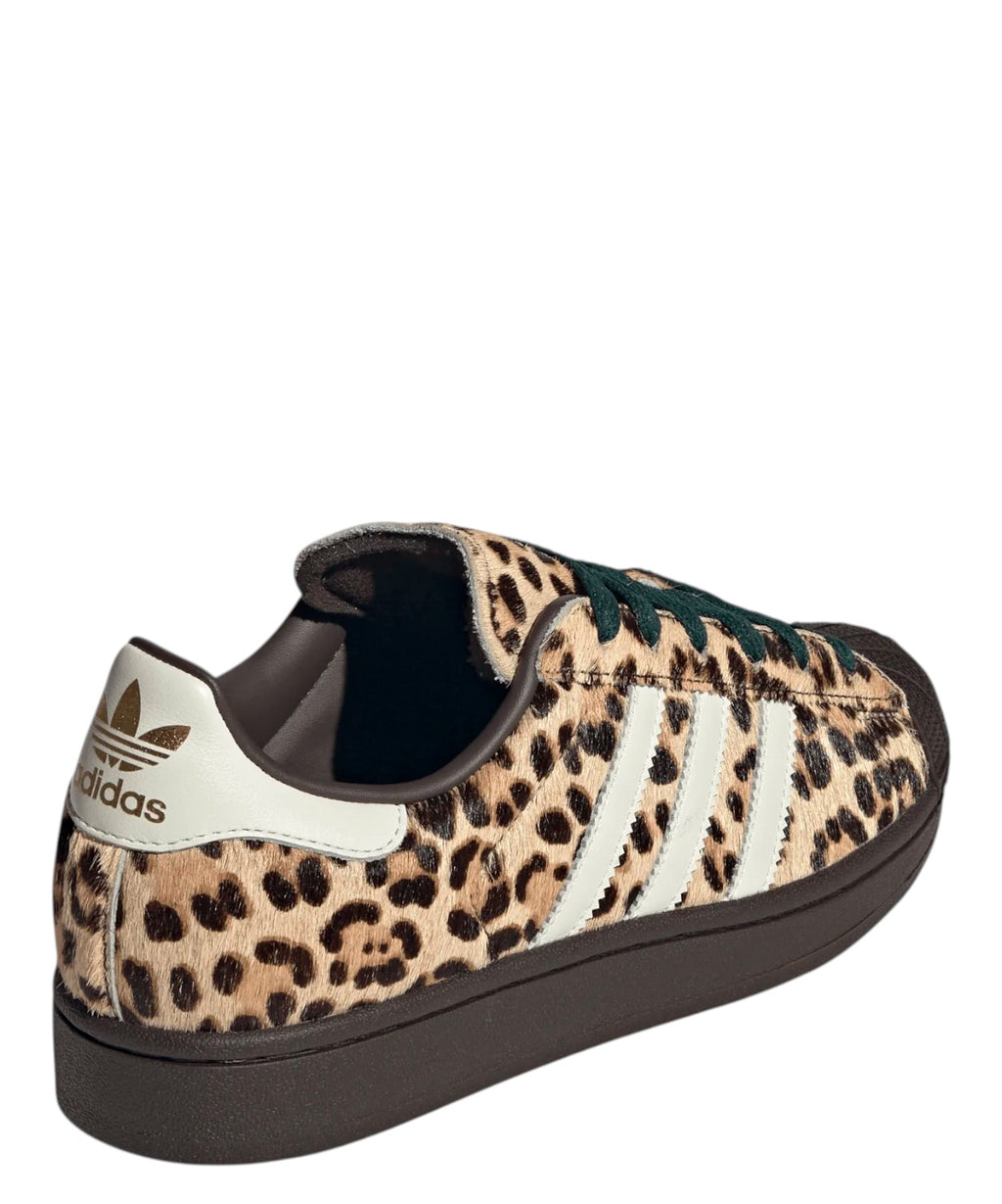 Sneakers Adidas Superstar II avec imprimé léopard