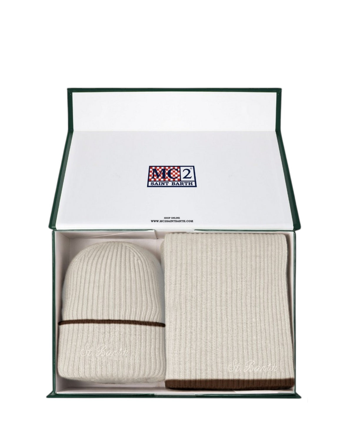 Kit cappello e sciarpa MC2 Saint Barth