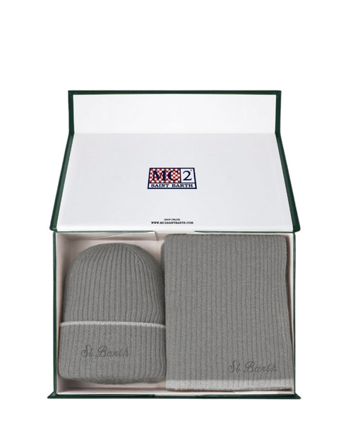 Kit cappello e sciarpa MC2 Saint Barth