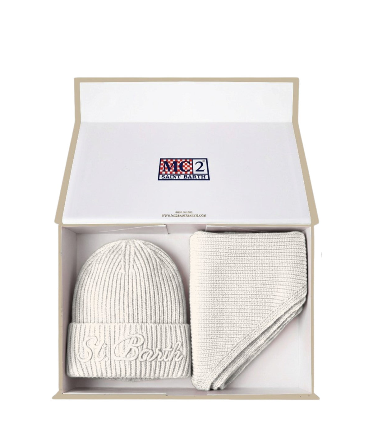 Coffret de Noël Chapeau et bandana en laine