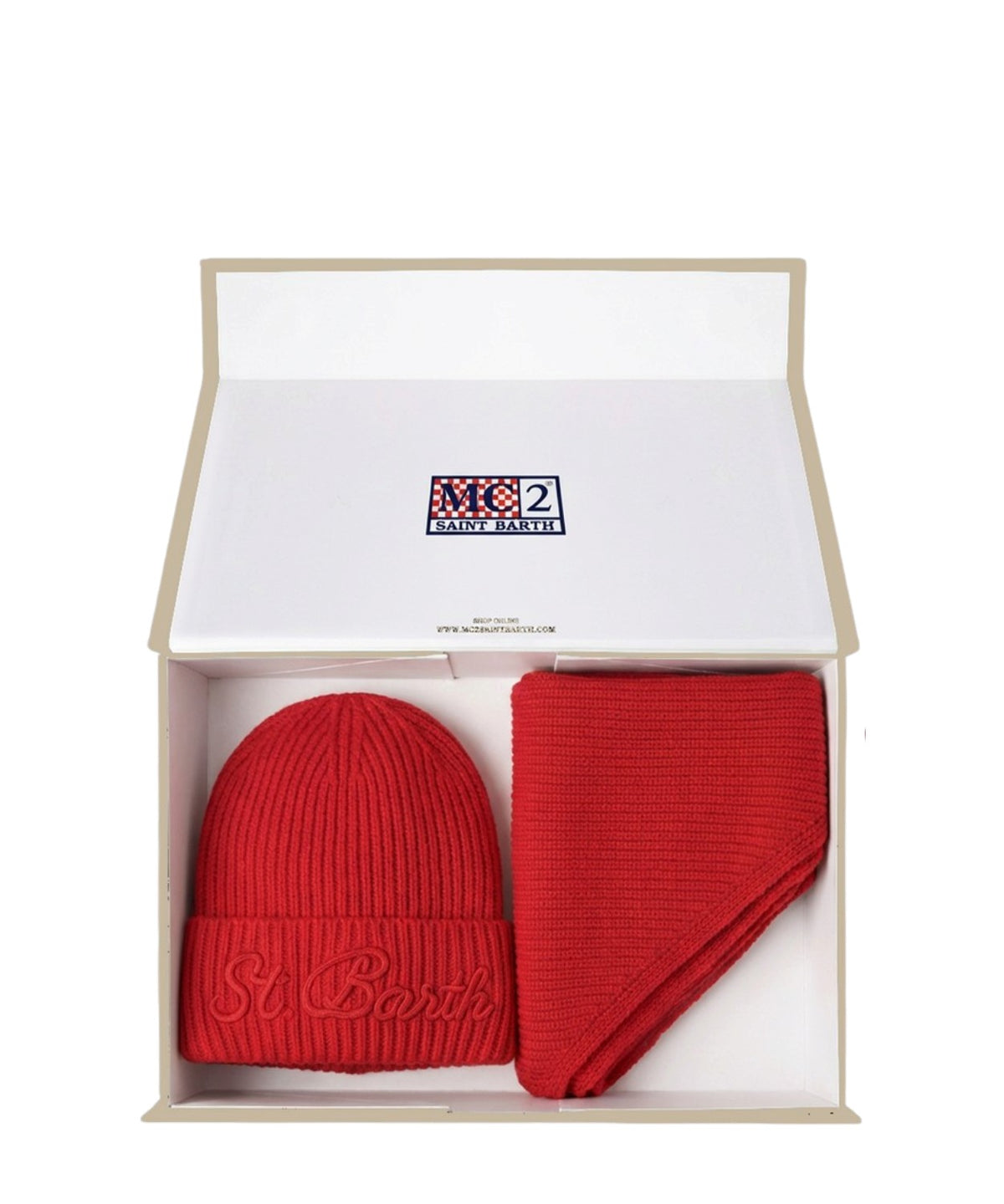 Coffret de Noël Chapeau et bandana en laine
