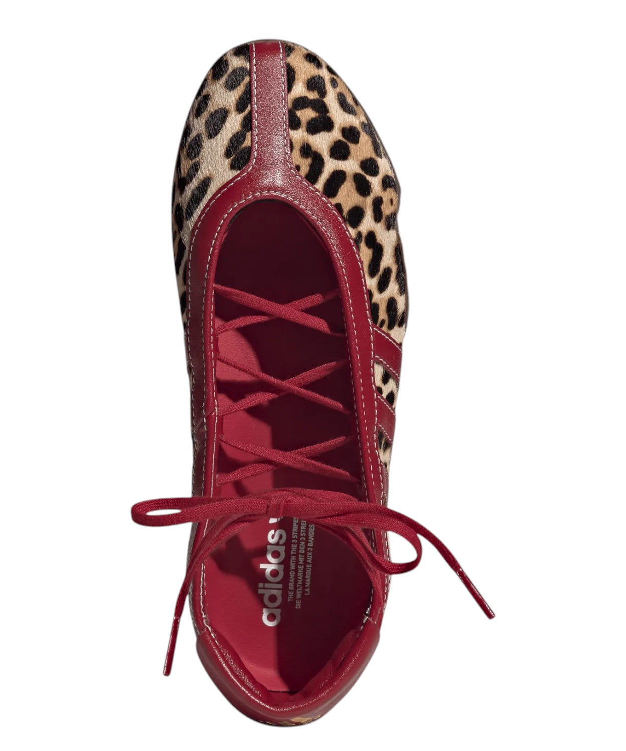 Ballerines Adidas Taekwondo en cuir de veau velours