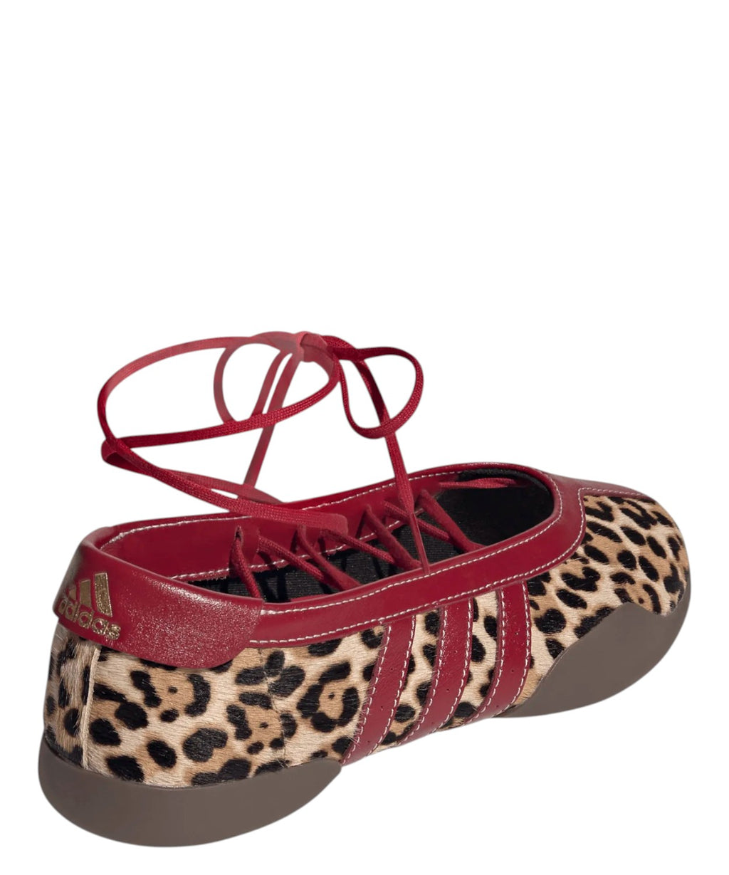 Ballerines Adidas Taekwondo en cuir de veau velours
