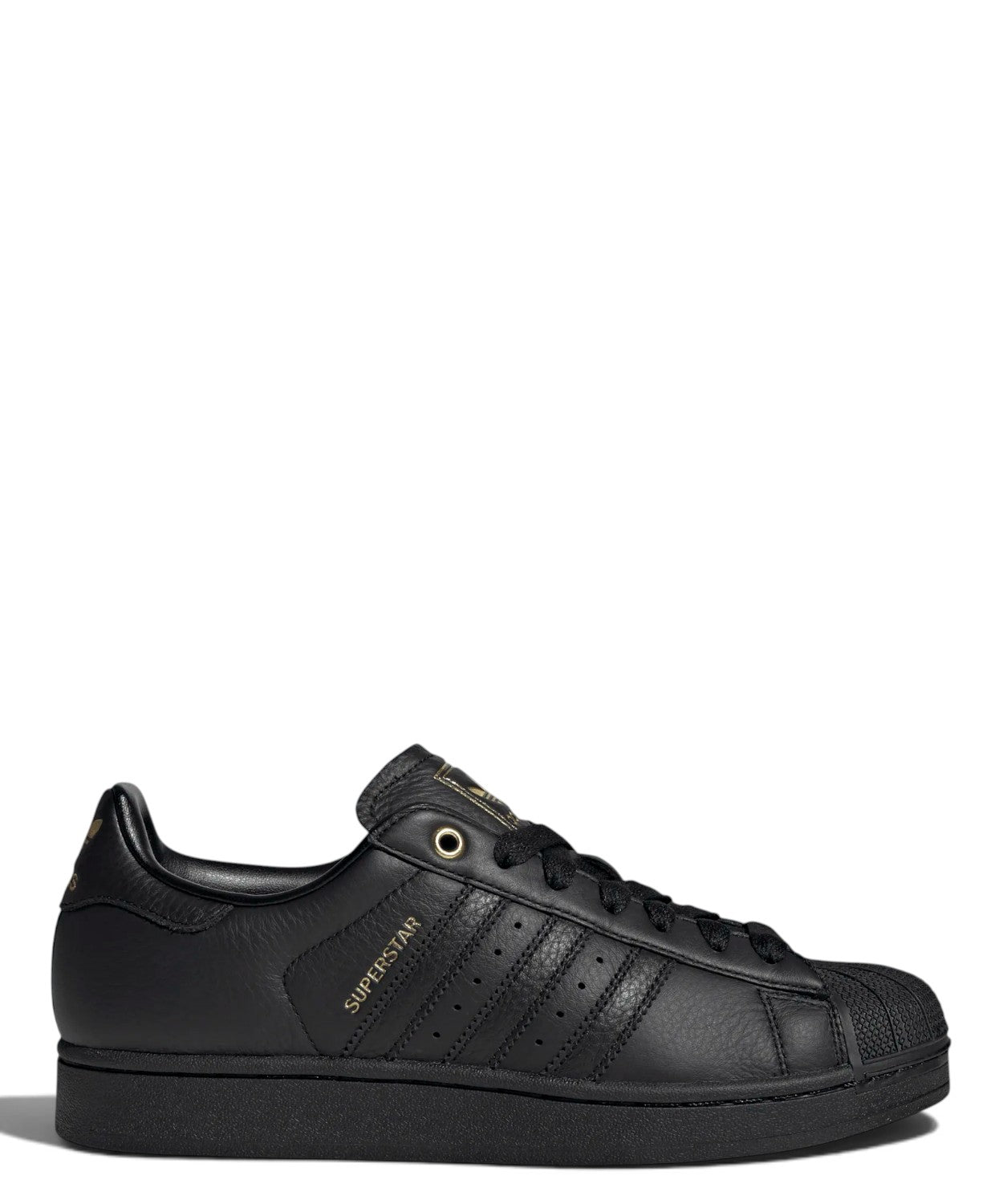 adidas Superstar II sneakers in pelle metallica