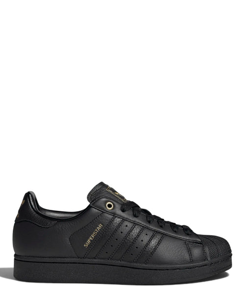adidas Superstar II sneakers in pelle metallica