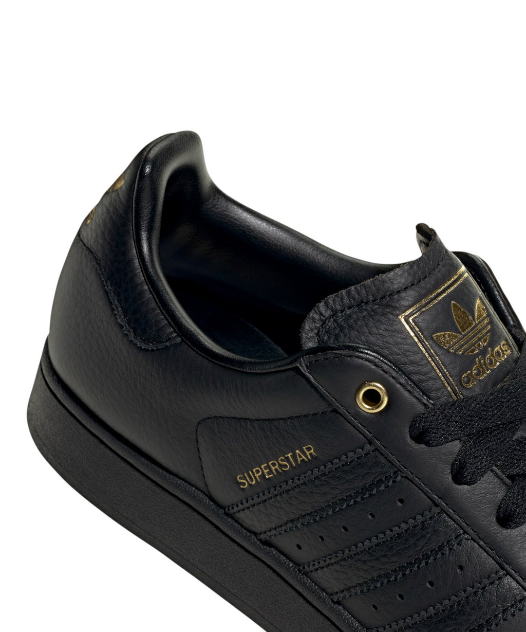 adidas Superstar II sneakers in pelle metallica