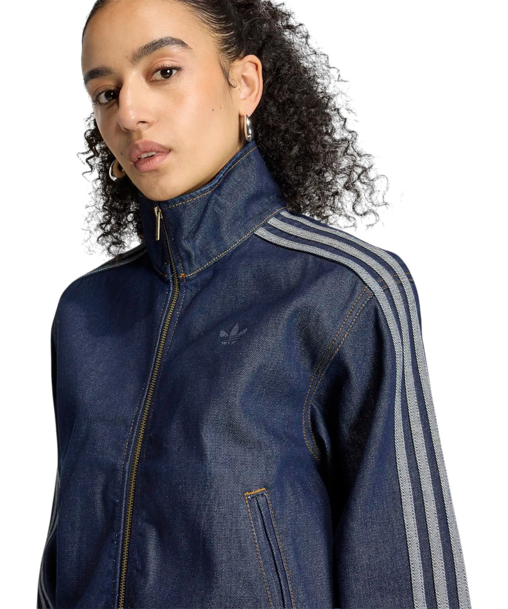 Veste Adidas Firebird Denim pour un style casual et sportif